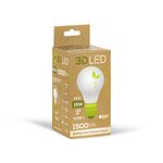 Żarówka 3D LED tradycyjna E-27 15 W barwa neutralna