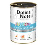 Karma mokra dla psa BOGATA W JAGNIĘCINĘ JUNIOR 400 g Dolina Noteci