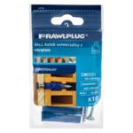 Kołek uniwersalny 4ALL 10 x 50 mm z wkrętem, 10 szt.