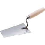 Kielnia trapezowa 160 mm stal nierdzewna drewniana rączka Condor