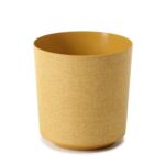 Donica GAMA 30 cm textil - b/musztardowy + t/k66