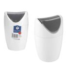 Kosz uchylny 1,5 l BG-332 biało-szary Ravi