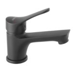 Bateria umywalkowa stojąca PETITE czarna