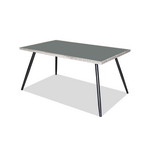 Stół prostokątny Lupus szary