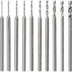Wiertło Mini 0,6 - 2,3 mm, zestaw: 10 sztuk Condor