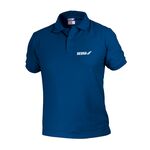 Koszulka męska polo DEDRA BH5PG-M M, granatowa, 35%  + 65%