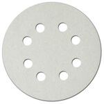 Tarczki ścierne z otworami do szlifierek do gipsu DEDRA DED7764w5 białe, 180 mm, gr.180, rzep, 5 szt