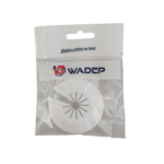 Rozeta maskująca plastikowa biała - 10-22mm WADEP