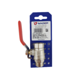 Zawór kulowy przelotowy WZMOCNIONY W-Z - 1/2" WADEP