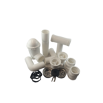 Syfon butelkowy do zlewu z sitkiem metalowym i odpływem do zmywarki - podwójny WADEP