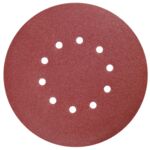 Tarczki ścierne z otworami do szlifierek do gipsu DED7749a0 225 mm, gr.60, 5 szt. DEDRA