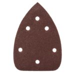 Papier ścierny do szlifierki delta DEDRA DED79411 gr. 60, 140 x 140 x 80 mm, 5 szt