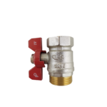 Zawór kulowy przelotowy motylkowy WZMOCNIONY W-Z - 1" WADEP