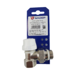 Zawór grzejnikowy termostatyczny z nastawą wstępną kątowy- 1/2" WADEP