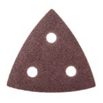 Papier ścierny do szlifierki DEDRA DED794570 trójkątne, delta, gr.40, 80 x 80 x 80 mm, do DED79456, 5 szt
