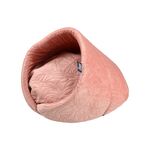 Legowisko Boho dla psa i kota 50 cm różowe