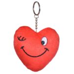 Brelok - duże serce mix wzorów