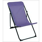 Leżak plażowy 82 x 55 cm lawendowy