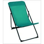 Leżak plażowy 82 x 55 cm turkusowy