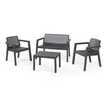 Zestaw mebli Emily grafit