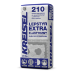 Zaprawa klejąca do styropianu grafitowego Lepstyr Extra 210 25 kg KREISEL