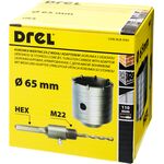 Koronka wiertnicza z widią i adapterem 65 mm Condor