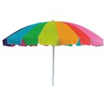 Parasol plażowy 220 cm z Tilt Rainbow MIRPOL