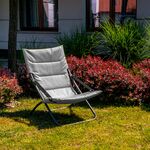 Leżak plażowy Verde szary