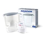 Dzbanek filtrujący Aquaphor Time 2,5 l z wkładem B100-25 szary