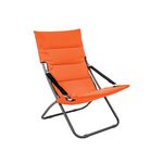 Leżak plażowy Verde pomarańczowy MIRPOL