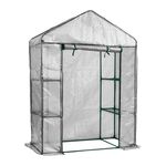 Szklarnia balkonowa 140 x 70 cm biała MIRPOL