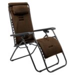 Leżak ogrodowy Delux 3d czarny MIRPOL