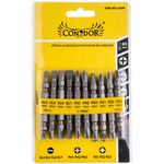 Końcówka dwustronna SL/PH/PZ/x 65 mm, zestaw: 10 sztuk Condor
