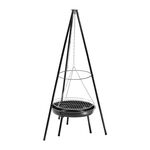 Palenisko ogrodowe na trójnogu z rusztem Mirpol