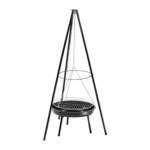 Palenisko ogrodowe na trójnogu z rusztem Mirpol