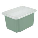 Skrzynka obrotowa z pokrywą Emil&Emilia 15 l zielony keeeper