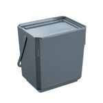 Kosz na BIO odpadki Knut 4,5 l szary keeeper