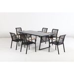 Zestaw mebli ogrodowych Colon antracyt MIRPOL