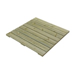 Podest 80 x 80 cm drewno sosnowe