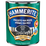 Farba Prosto na rdzę Matowy Grafitowy 0,7 l Hammerite