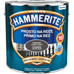 Farba antykorozyjna Prosto na rdzę Piaskowy Ciemny Szary 2,5 l Hammerite