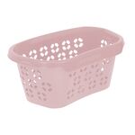 Kosz na pranie Anton 30,5 l różowy keeeper