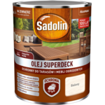 Olej do tarasów i mebli ogrodowych Superdeck Bielony 0,75 l Sadolin