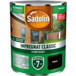 Impregnat CLASSIC HYBRYDOWY Heban 0,75 l Sadolin