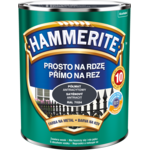 Farba Prosto na rdzę Półmat Antracytowy 0,7 l Hammerite
