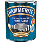 Farba antykorozyjna Prosto na rdzę Piaskowy Srebrny 0,7 l Hammerite