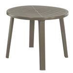 Stół okrągły 90 cm cappucino