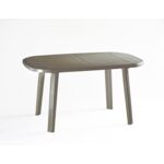 Stół owalny 135 x 84 cm cappucino