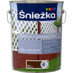 Farba Beton-Posadzka brąz 5 l ŚNIEŻKA