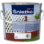 Farba Beton-Posadzka biały 3 l ŚNIEŻKA